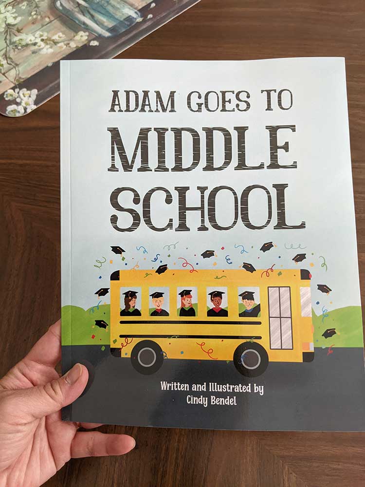 Adam Goes To Middle School Book